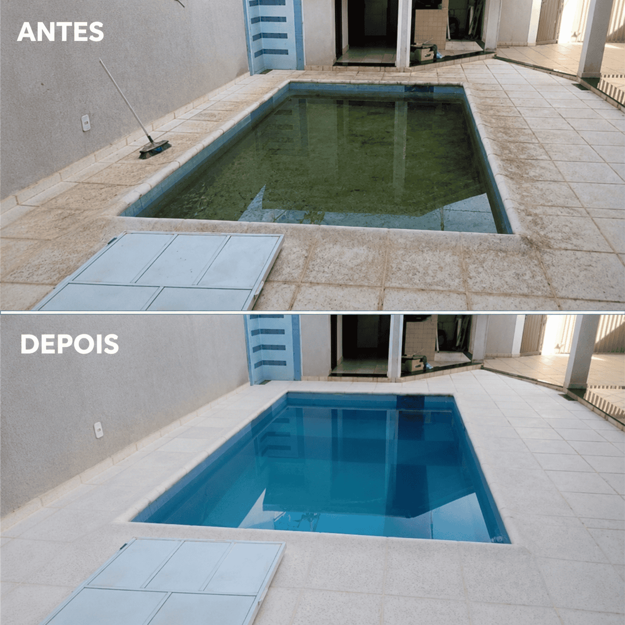 Limpeza de piso resultado Campinas
