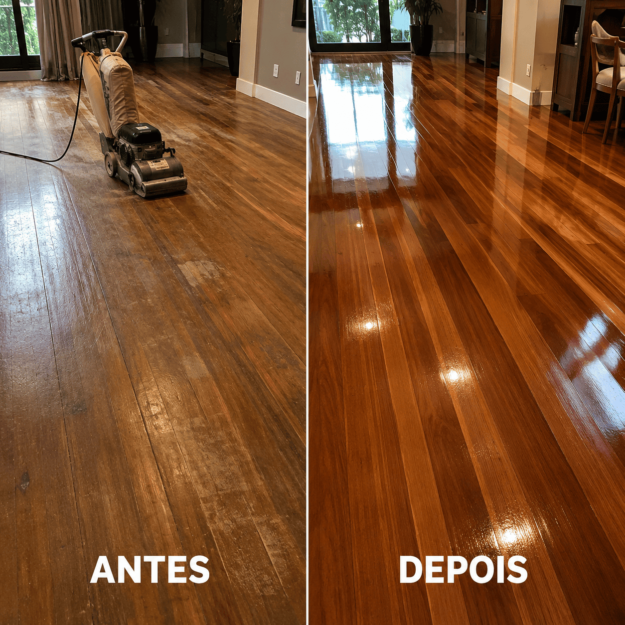 Aplicação de Sinteco em Madeiras Campinas